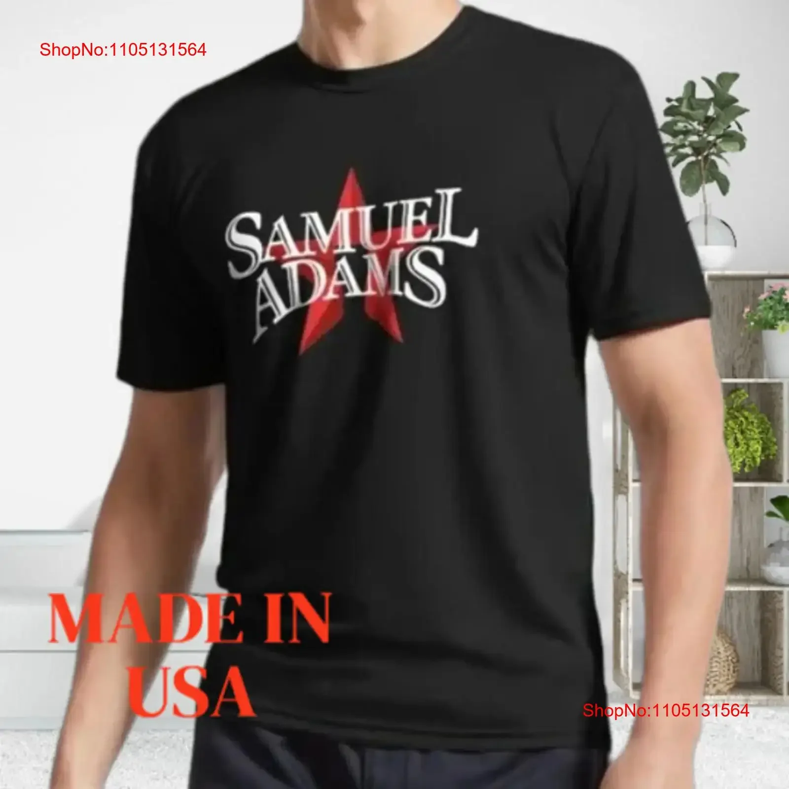 NEW Samuel Adams Beer Active PREMIUM FUNNY TEE USA SIZE S XL T SHIRT vintage Washed Casual graphic Slightly Stylish Soft