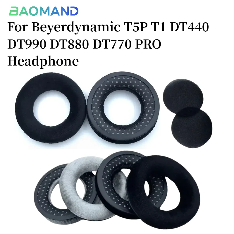 

Replacement Earpads For Beyerdynamic T5P T1 DT440 DT990 DT880 DT770 PRO Ear Cushion Headphone Ear Pad