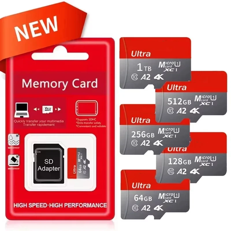 Speicherkarte Micro-SD-Karte 1TB 128GB 64GB Speicherkarte A2 A1 V30 U3 Flash-Karten Microsd Kompatibel mit DJI Pocket 3 Produkt – Detail 1