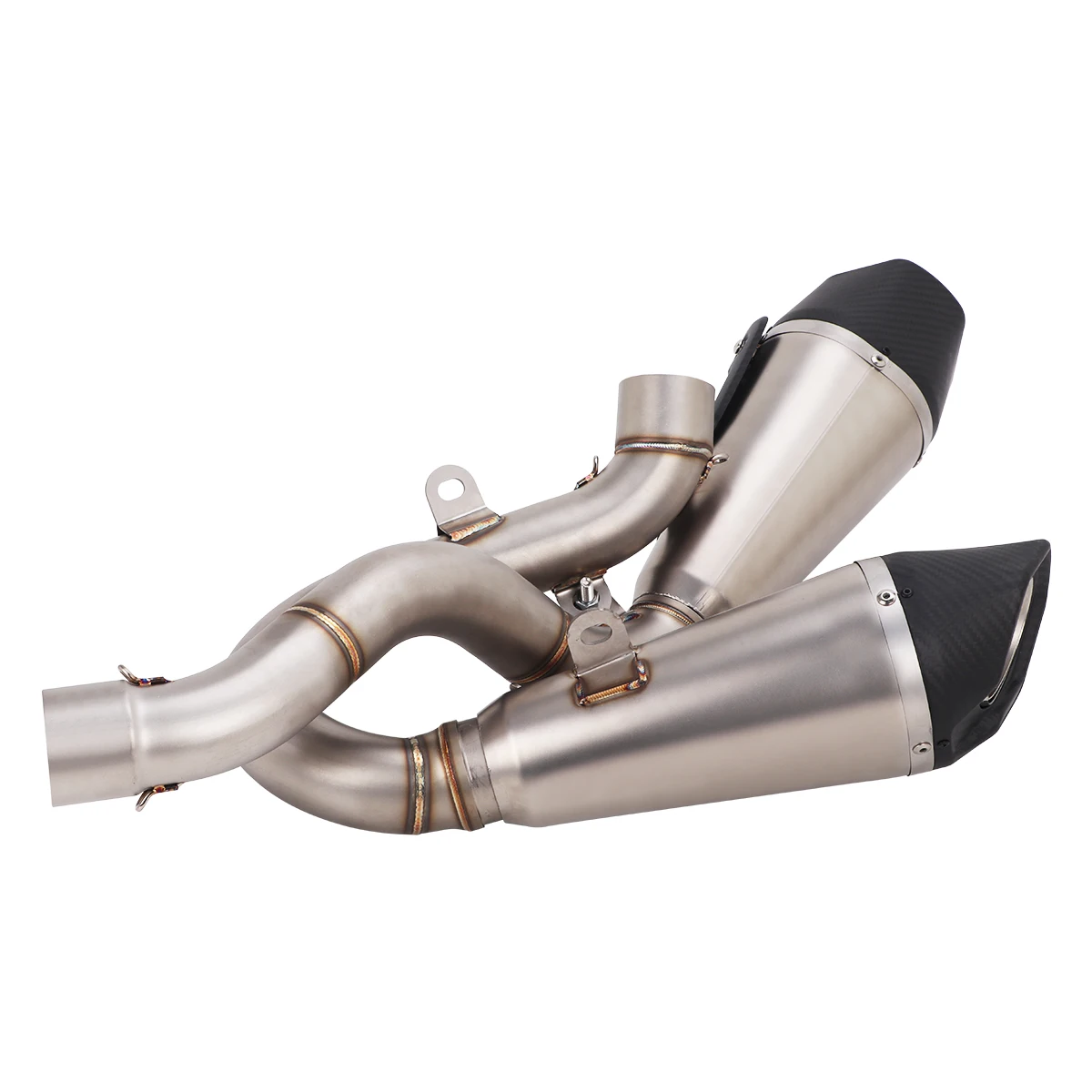 Complete Exhaust System Modified Escape For Ducati Panigale V4 V4S Streetfighter V4 Exhaust Pipe Dual Muffler With DB Killer