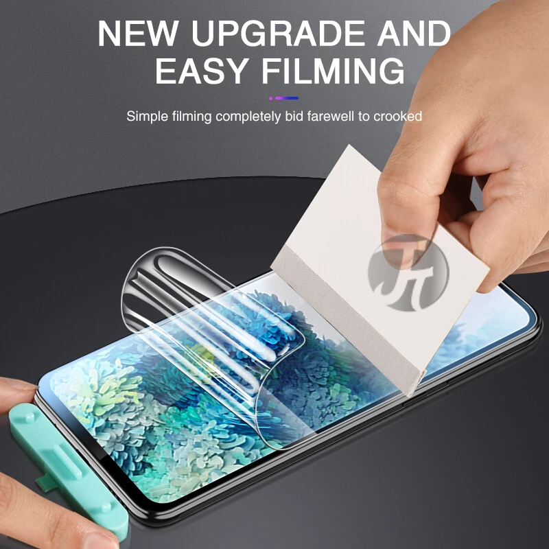 2Pcs Hydrogel Film on the Screen Protector For Samsung Galaxy S20 S21 S10 S9 S8 Plus S7 S6 Edge Samsung Note 20 8 9 10 Not Glass