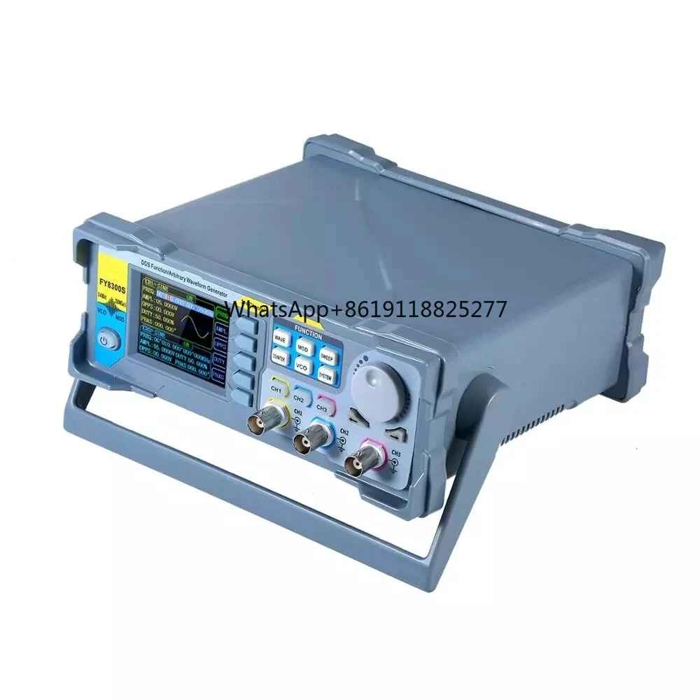 

FY8300S 20MHz/40MHz/60MHz Signal Generator Signal-Source-Frequency-Counter DDS Arbitrary Waveform Three-Channel Signal Generator