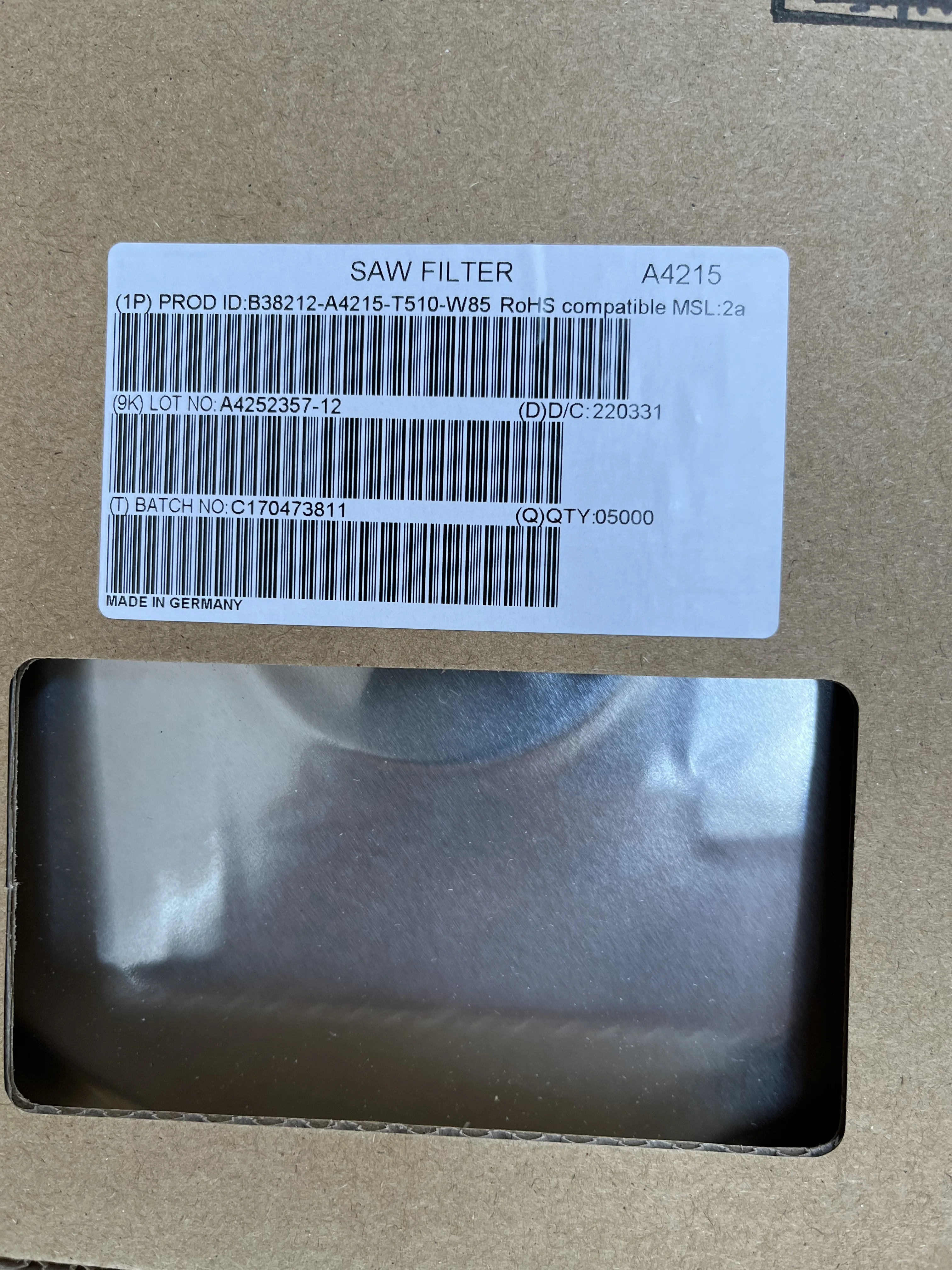 

10PCS B38212-A4215-T510-W85