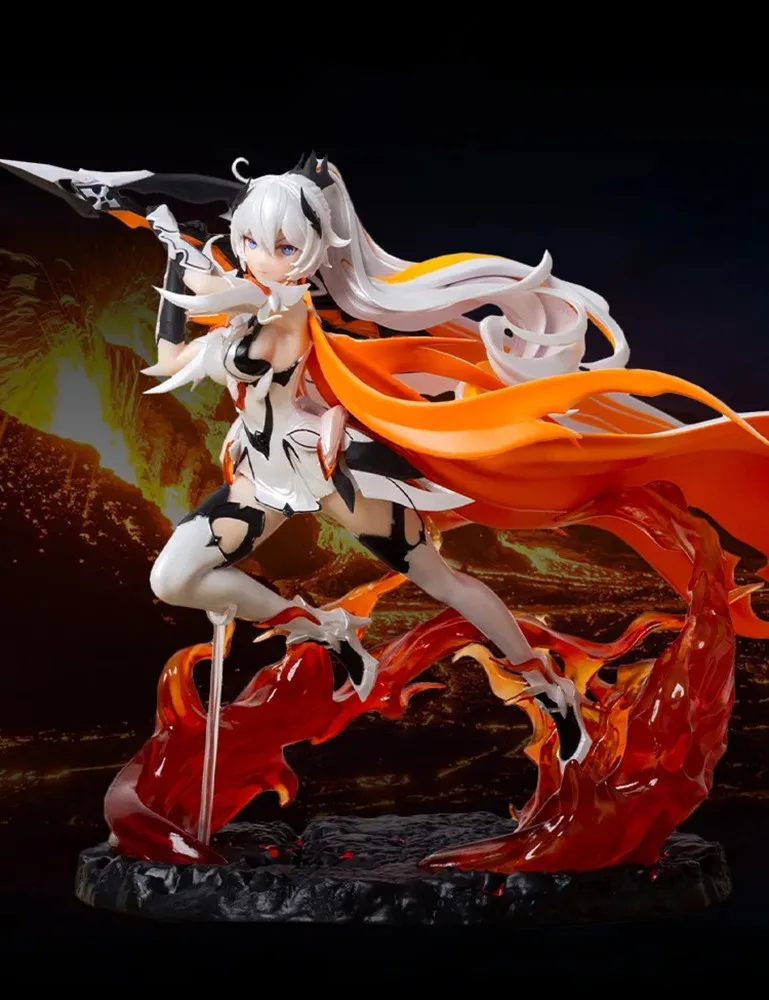 24cm Anime Honkai Impact 3 Game Figure Herrscher Kiana Kaslana GK Beauty Girl Statue Pvc Collection Model Action Figurine Toy