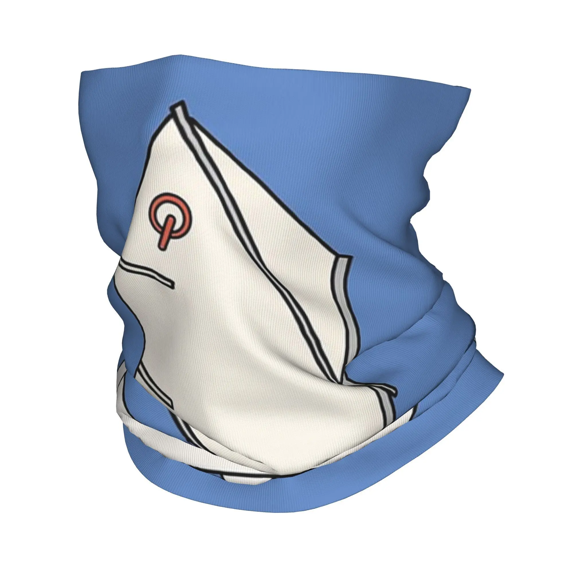 Optimist Perahu Layar Bandana Leher Gaiter Masker Cetak Syal Hangat Balaclava Olahraga Luar Ruangan untuk Pria Wanita Dewasa Dapat Dicuci