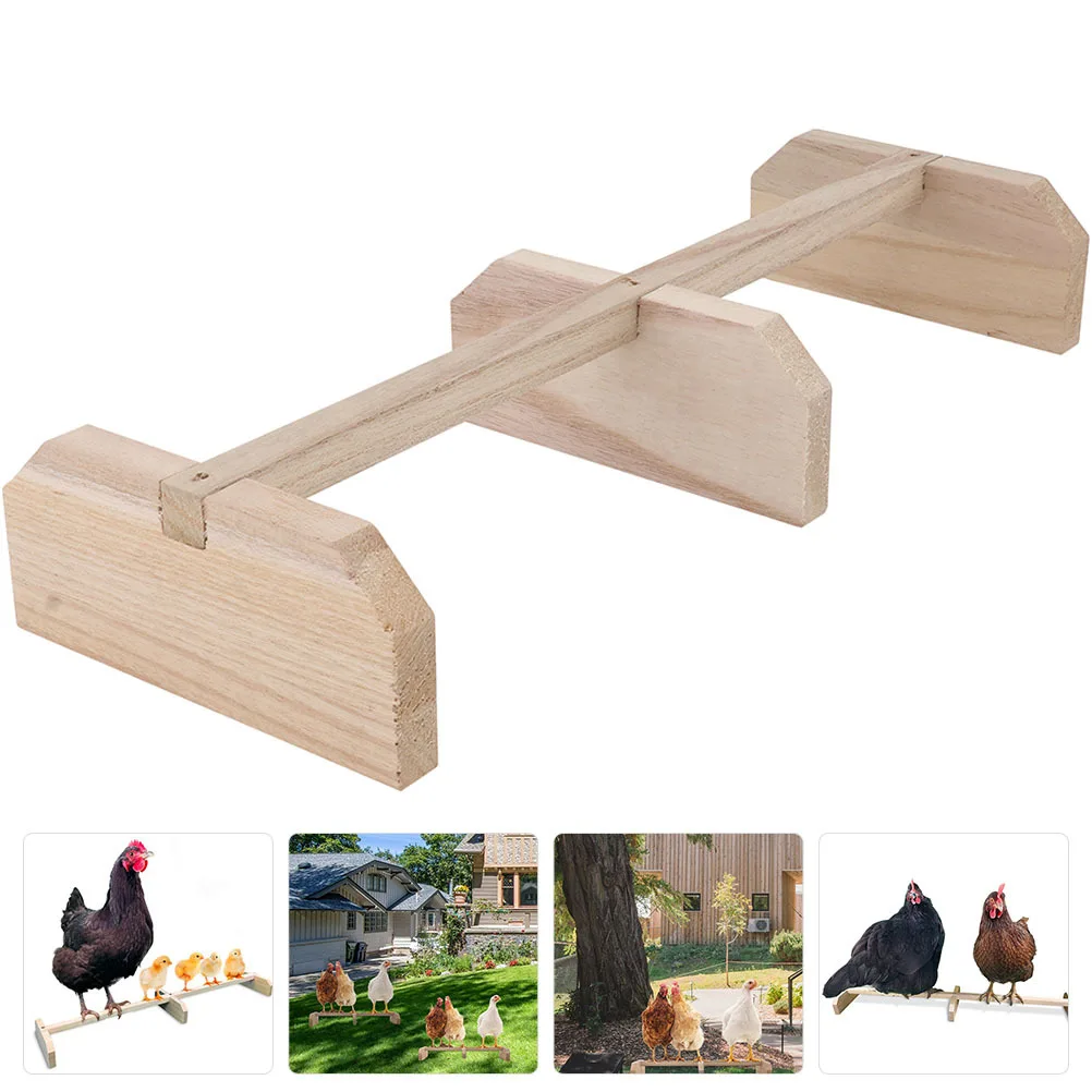 

Wooden Chicken Perch High Grade Material Smooth Surface Pet Supplies for Hens Parrots Chicken Perch Bird Stand