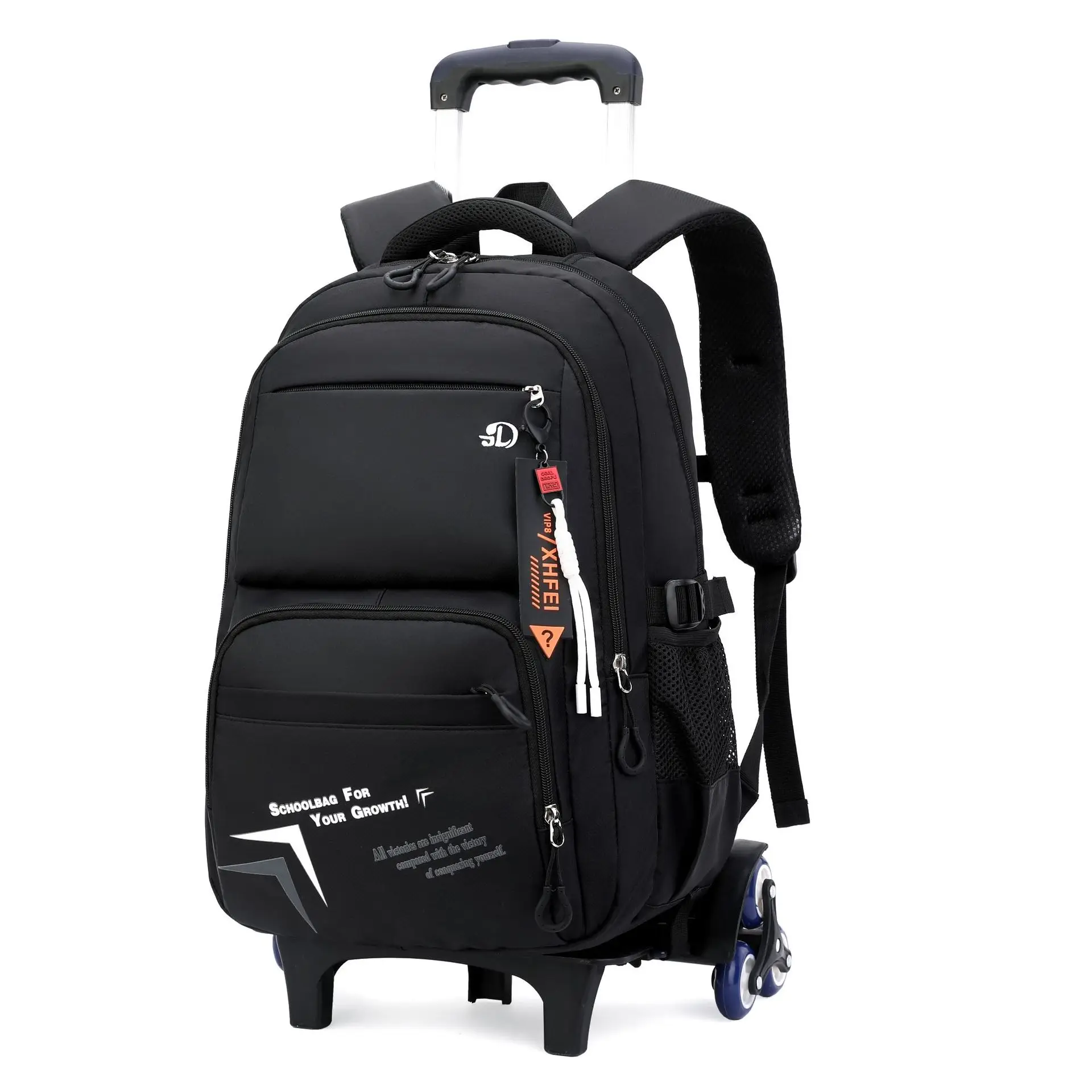 

Wheeled Backpack Kids Trolley Bag Children School bag with Wheels Students Backpacks For Boy Schoolbag Rolling Travel Book Bag