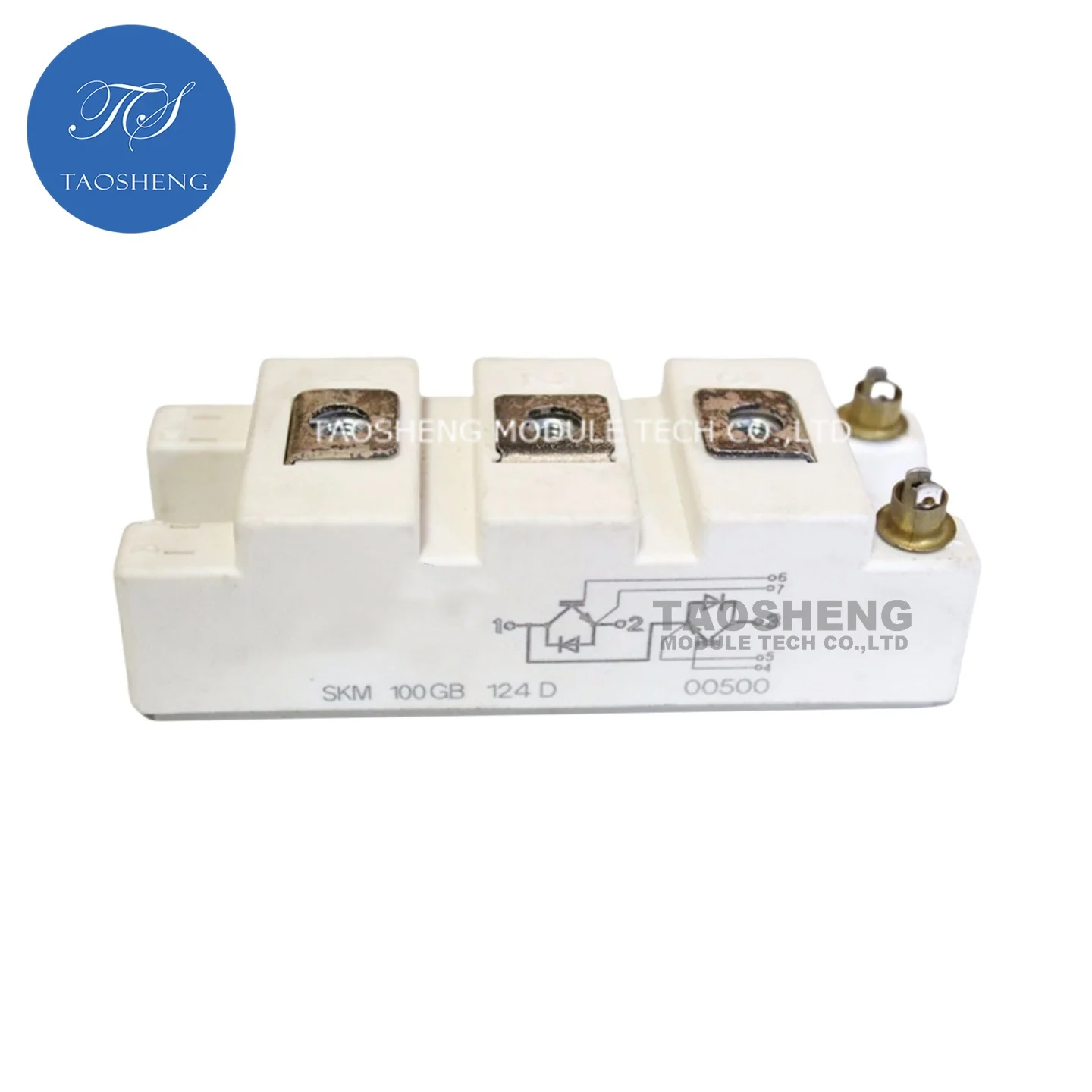 

1 шт. SKM100GB124D 100A/1200V Новый и оригинальный IGBT-модуль【TAOSHENG】 # TS020