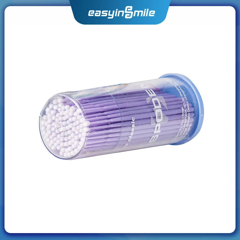 

Easyinsmile Dental Micro Applicator Disposable Micro Brush Bendable Teeth Whitening Tools 100pcs/bottle