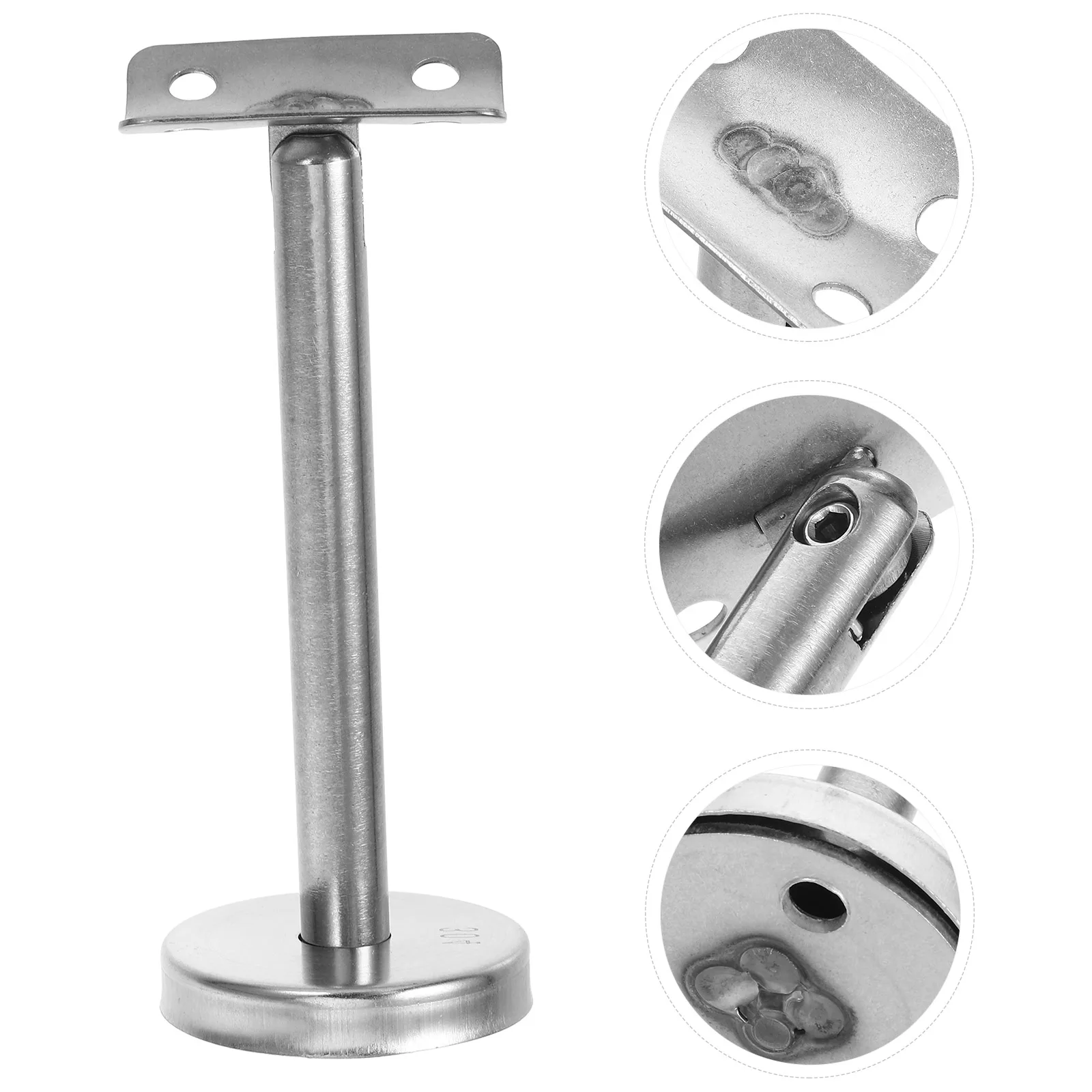 

Stainless Steel Handrail Bracket Wall Mounted Support 304 Grade Durable Wear Resistant Installation Home Office Commercial