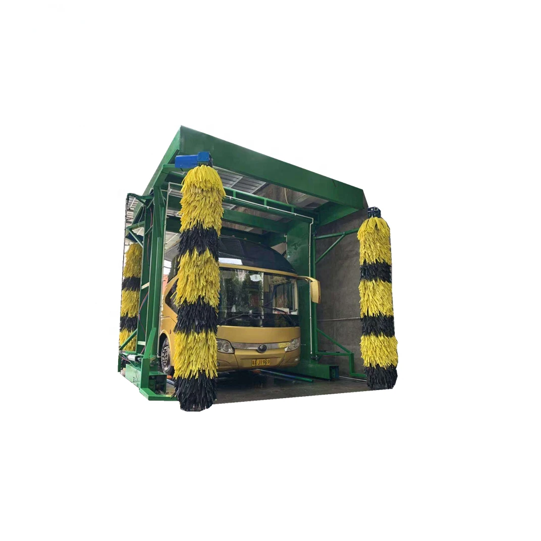 China Automatic Self Service 5-brush Car Wash Machine Equipment for Sale One-click Wash and Dry Car Washer