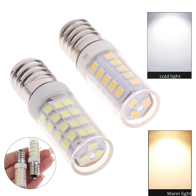 White Light/Warm Light E14 Chandelier Spotlight Refrigerator Lamp Innovative And Practical 5W 7W AC220V Mini LED Corn Light Bulb