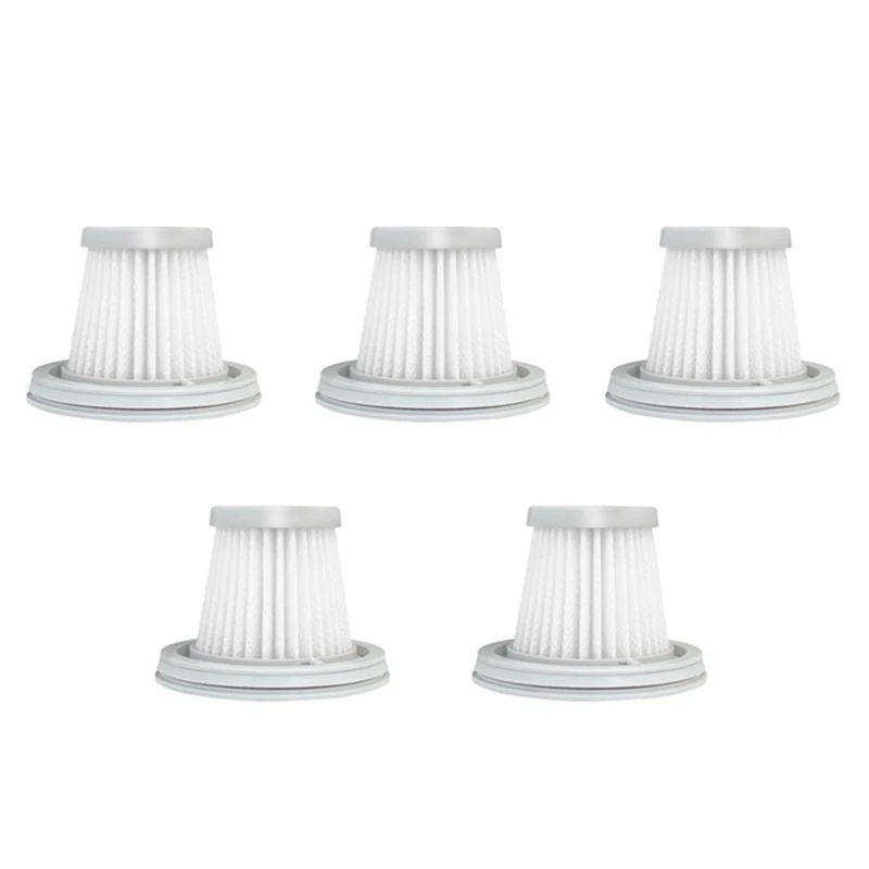 

5Pcs HEPA Filter For XIAOMI MIJIA Handy Vacuum Cleaner Home Car Mini Wireless Washable Filter Spare Part