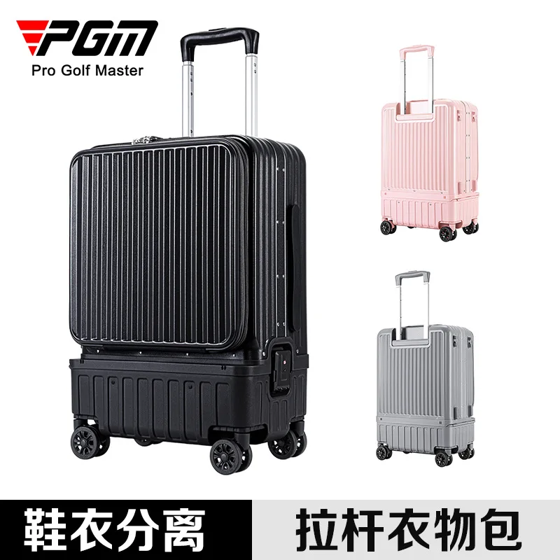 PGM Golf Clothing Bag Men Women Multi Functional Luggage Shoes and Clothes Separate Boarding Trolley YWB053