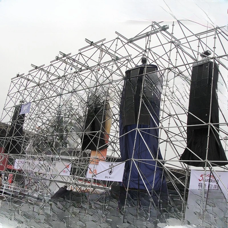 Aluminum alloy scaffold disc rack linear array audio rack