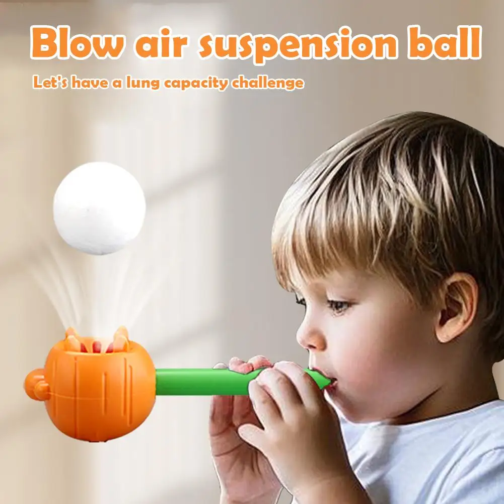 Children Blowing Floating Ball Toy Fun Lung Exercise Floating Balls Balance Blowing Sensory Fine Motor Skills Educational Toy