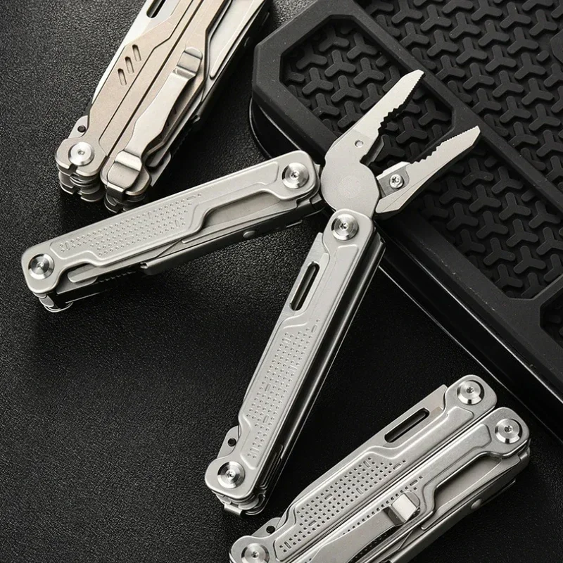 BHBT 20 in 1 Multitool Pliers Multi-functional Multi Tool Folding Scissors Screwdriver EDC Outdoor Equipment Home Repair Tools