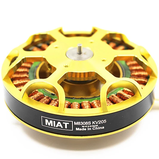 

M8308s MIATmotor High Efficiency, Customizable, Safe and Reliable Uva Brushless Motor