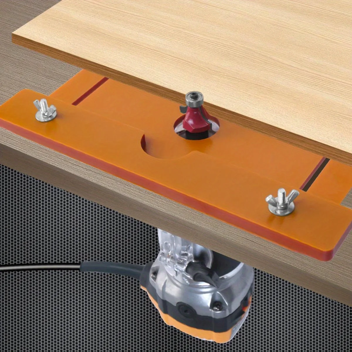 Wood Milling Slotting Chamfering Trimming Machine Balance Board for Woodworking - Router Table Insert Plate - Trimming Insert