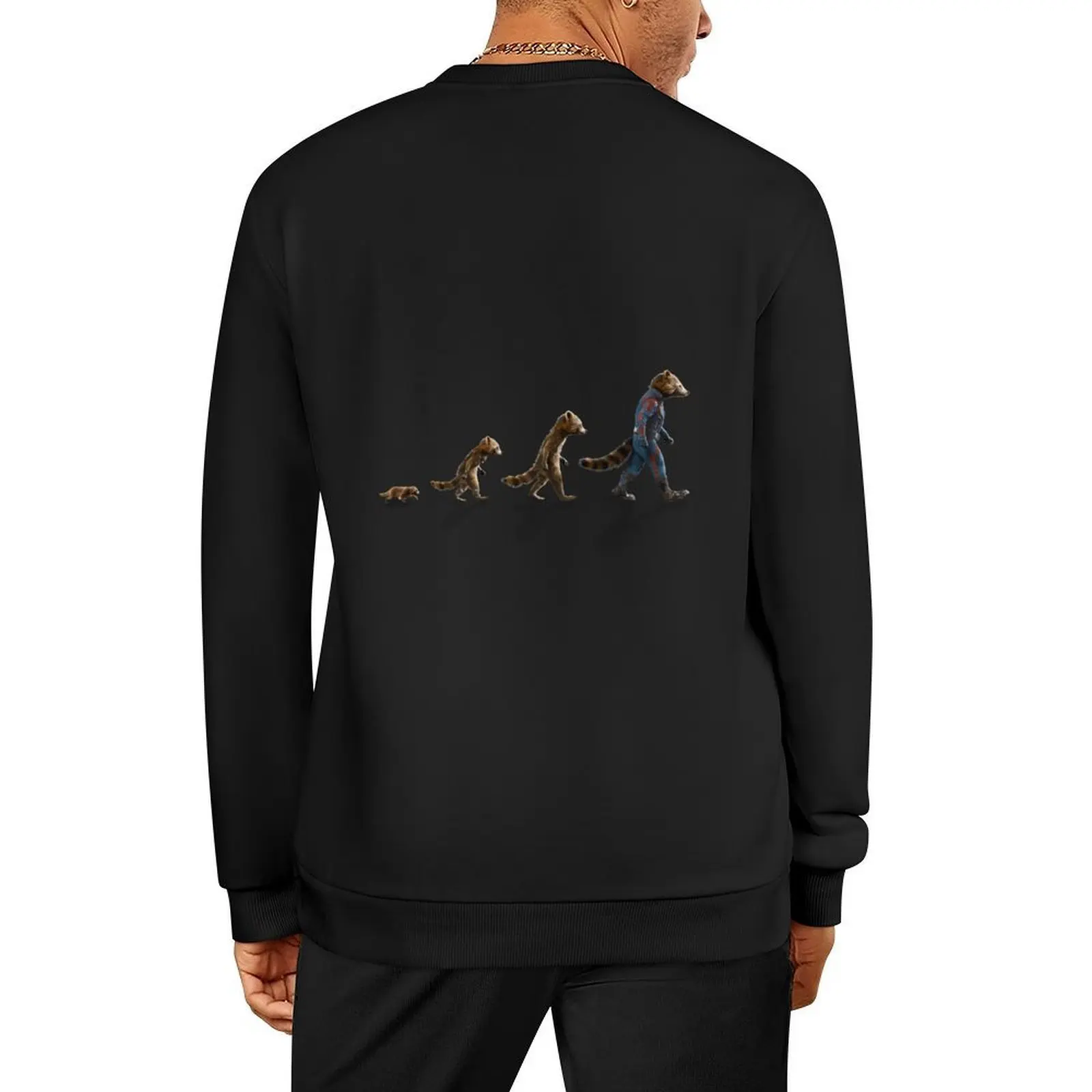 

Rocket Raccoon Pullover tracksuit men men clothing fashion men blouse men's sweatshirt