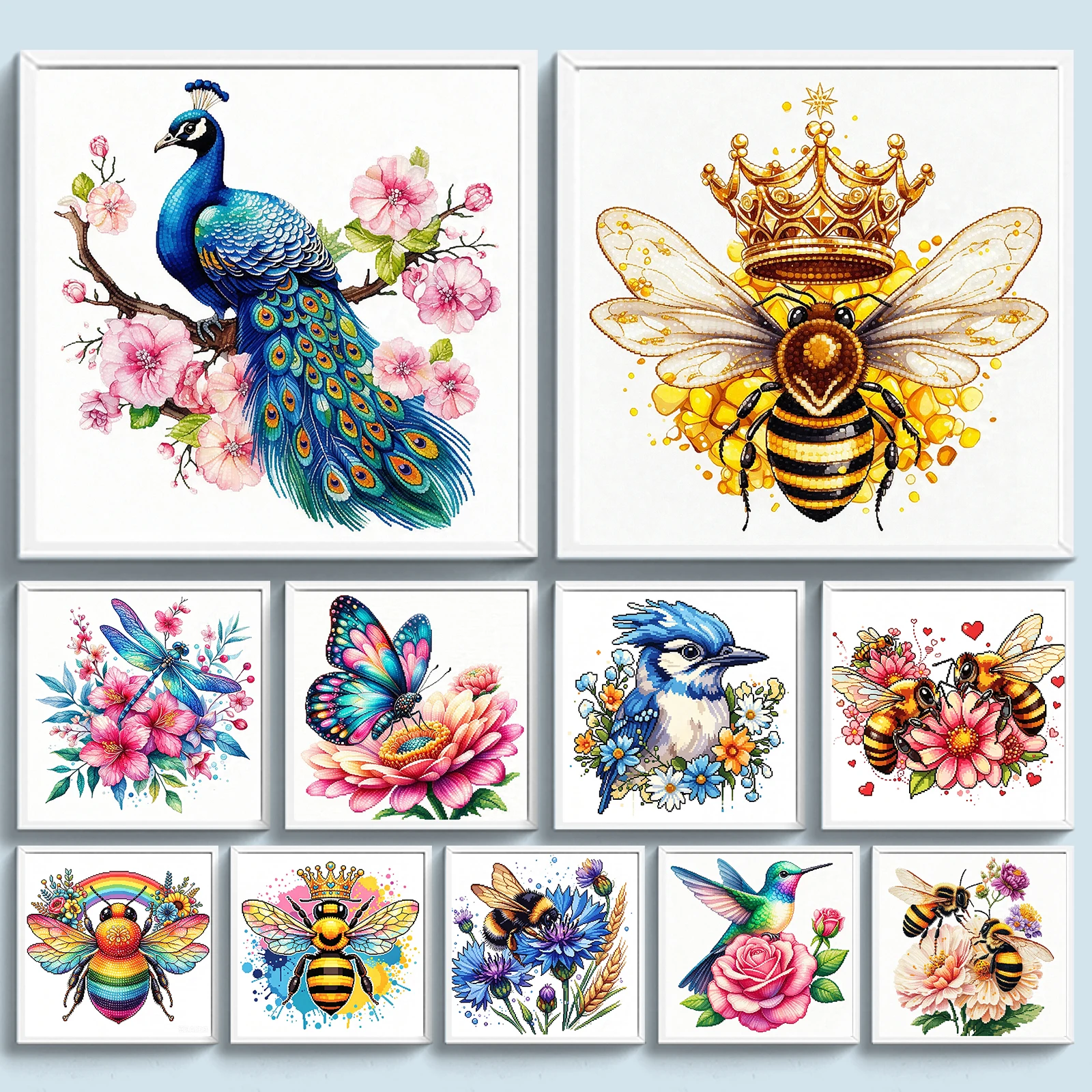 Kit de Ponto Cruz com Tema de - Embroidery Kit Starter avaliação e preço