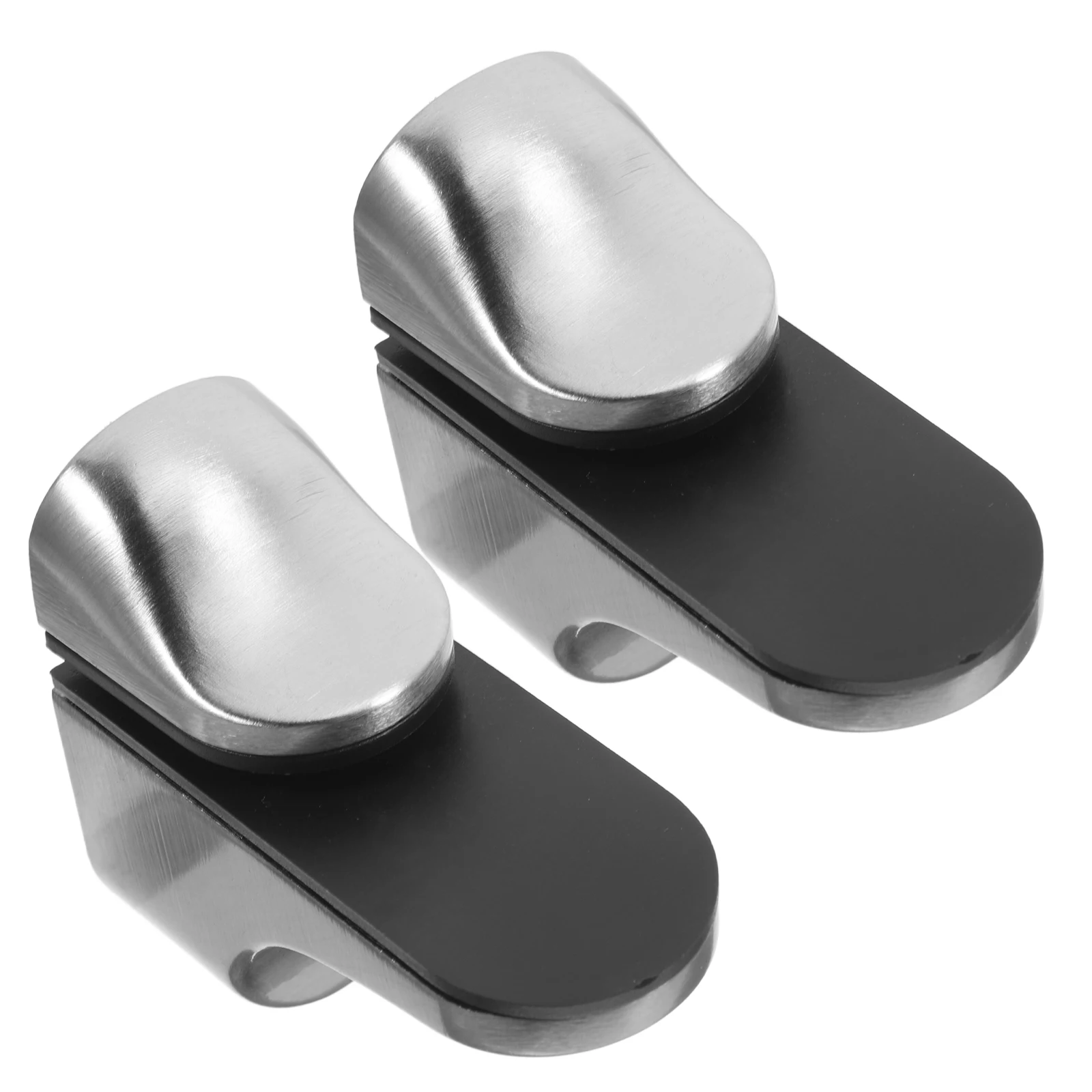 

2Pcs Layer Board Support Adjustable Wall Mounted Shelf Fixer Glass Bracket Sturdy Construction Easy Installation Versatile