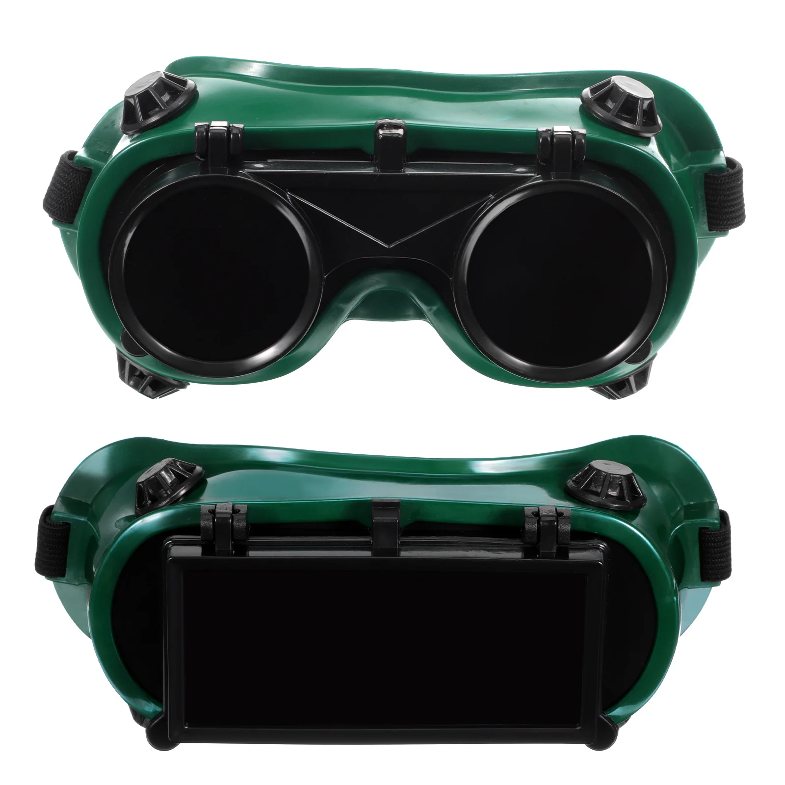 2 قطعة نظارات لحام نظارات واقية الوجه متابعة تصميم السلامة الصناعية المضادة للخدش عدسة التهوية مريحة تناسب