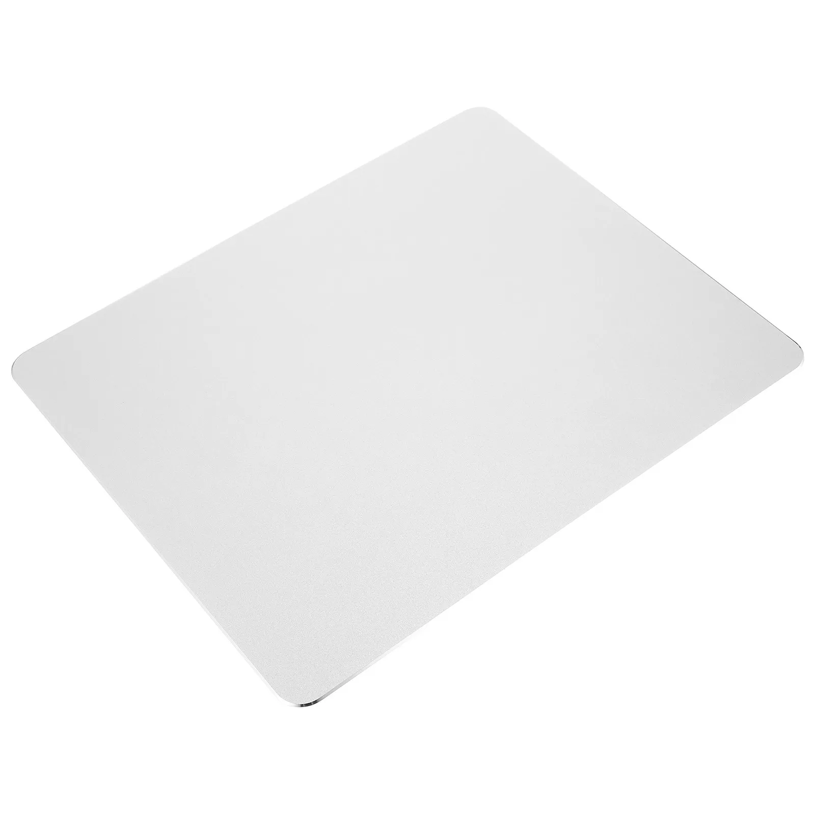 Aluminum Mouse Pad Metal Surface Non Slip Desk Mat for Gaming Office Smooth Tracking Reduces Hand Pressure