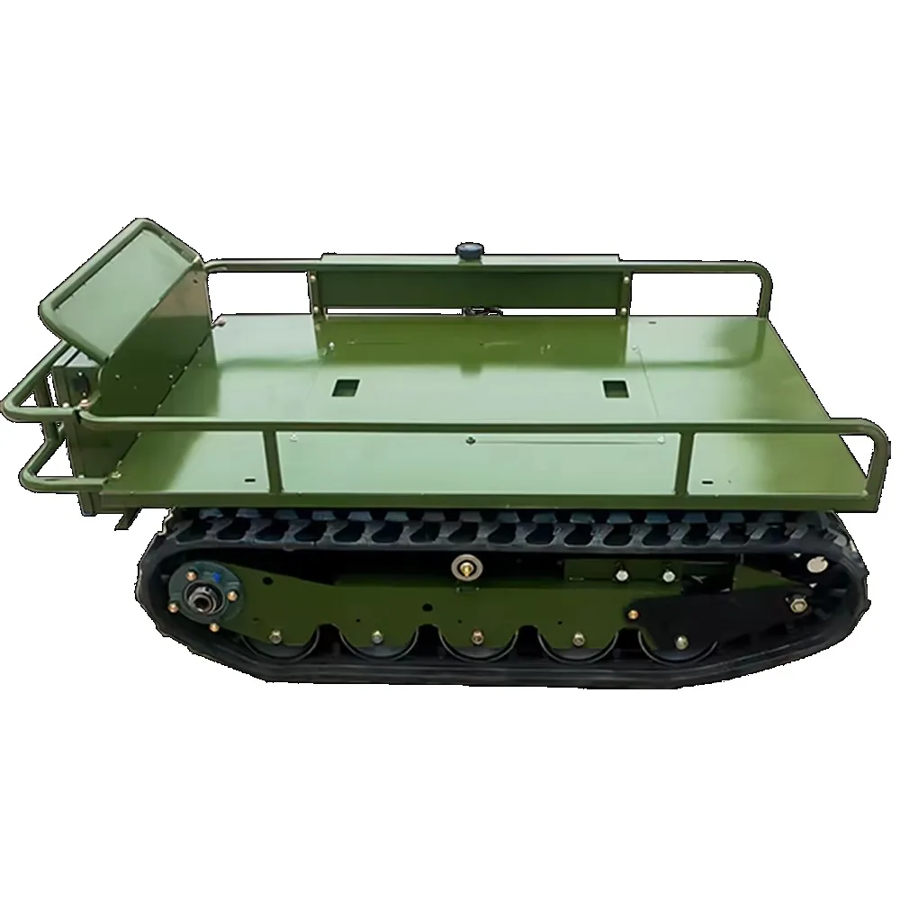 

400kg Remote-Controlled Electric Cargo Carrier with 30° Climbing for Construction, Farm & All-Terrain Logistics