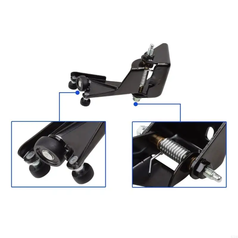 M76E Sliding Door Track Roller Replacement Assembly for 2008-2016 Door Systems, Direct Replacement Part, Three Roller Bracket