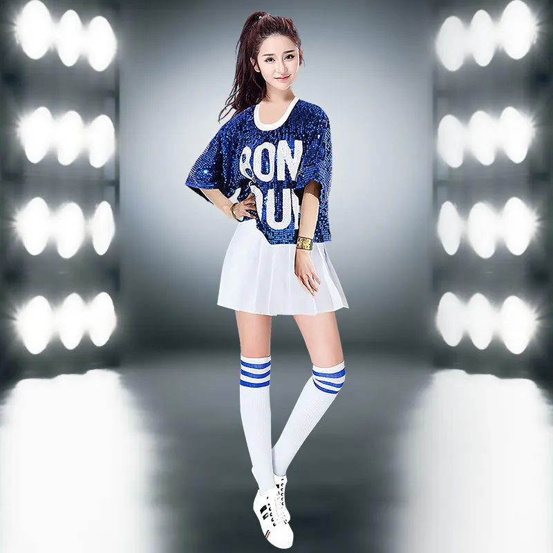 أزياء أداء جديدة مطرزة للفتيات أزياء رقص الشوارع أزياء رقص الجاز وأزياء أداء الرقص الحديث