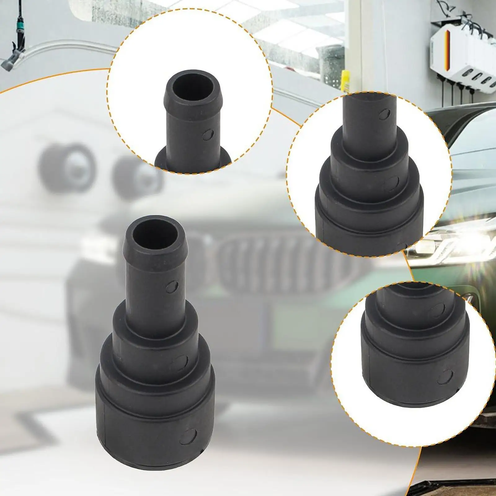 Connecteur de tuyau de liquide de refroidissement 800409 15792822 15834772 15151873   Accessoires de voiture pour Chevrolet Tahoe Express Savana 2500 3500 4500