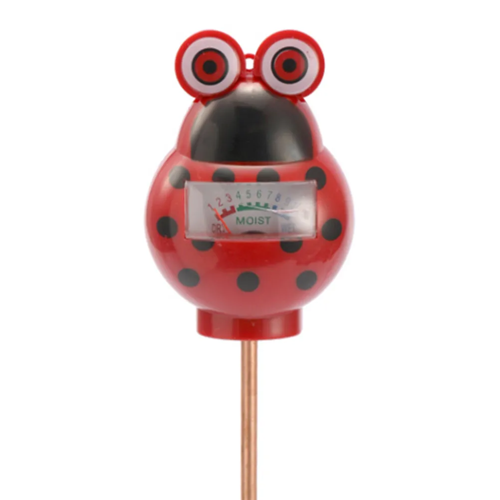 1Pcs Soil Moisture Meter Cartoon Beetle Portable Hygrometer Soil PH Moist Tester Gardening Light Intensity Measurement Tool