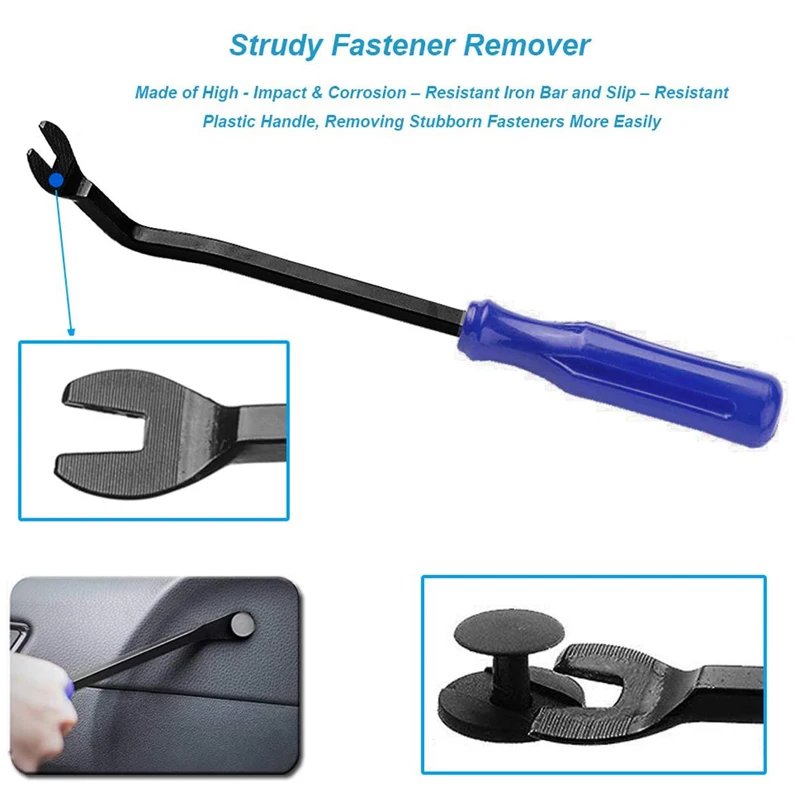 Auto Door Clip Panel Trim Removal Tools Kits Navigation Blades Disassembly Plastic Car Interior Seesaw Conversion Repairing Tool