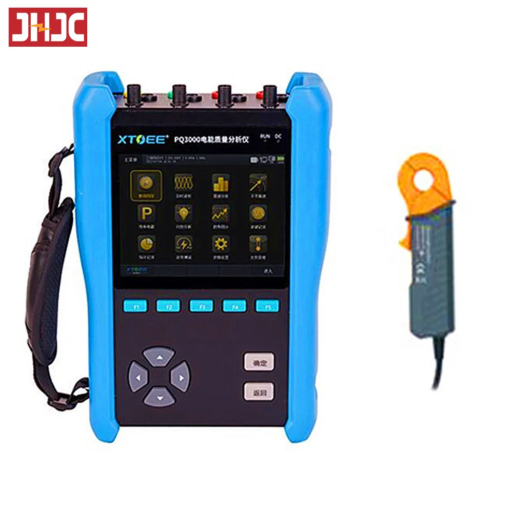 Handheld Multi Function Electrical Power Analyzer Energy Meter Trend Graphic Data Logger Network Power Quality Meter Analyzer