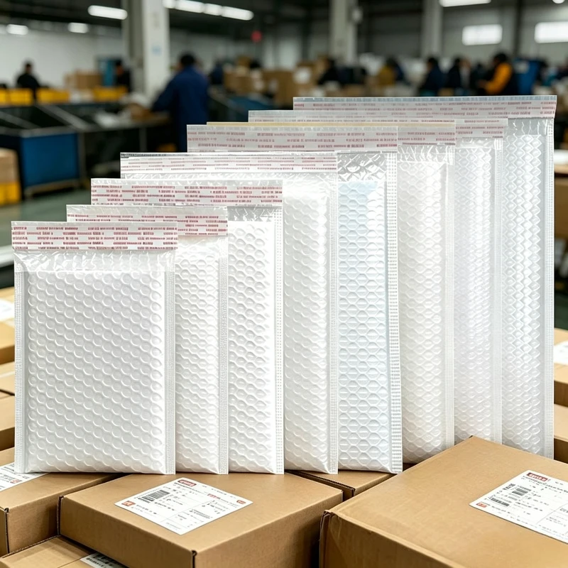 Waterproof Bubble Envelopes Bag Pearl Film Thickened Shipping Bags Self-Sealing Foam Envelope Courier Bags for Express Packaging