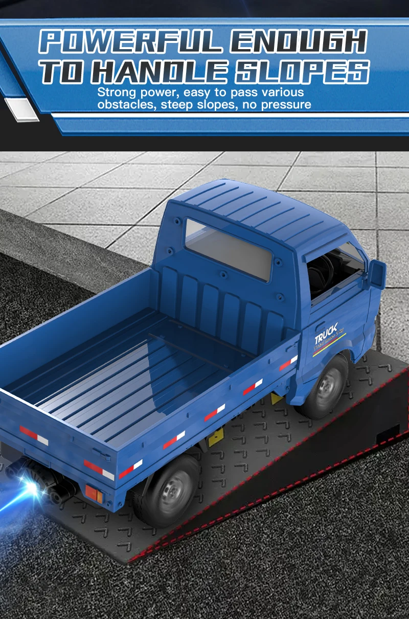 ZWN 1:16/1:18 RC AUTO Simulation Drift Klettern Lkw Led Licht Kleine Fracht Fernbedienung Elektrische Spielzeug Modell für Kinder Geschenke – Detail 5
