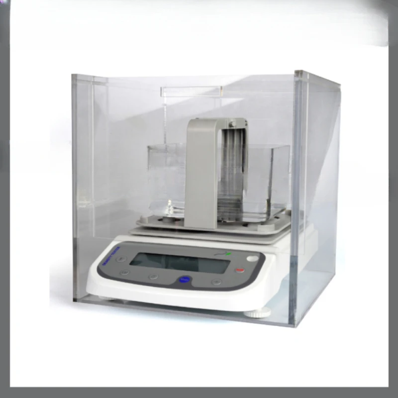 High Precision Electronic Densimeter Plastic Rubber Density Testing Instrument