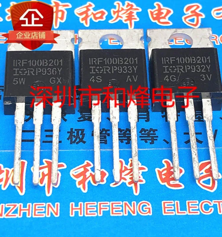 

20PCS/LOT IRF100B201 TO-220 100V 192A Datasheet - Electronic Component for Professional Use
