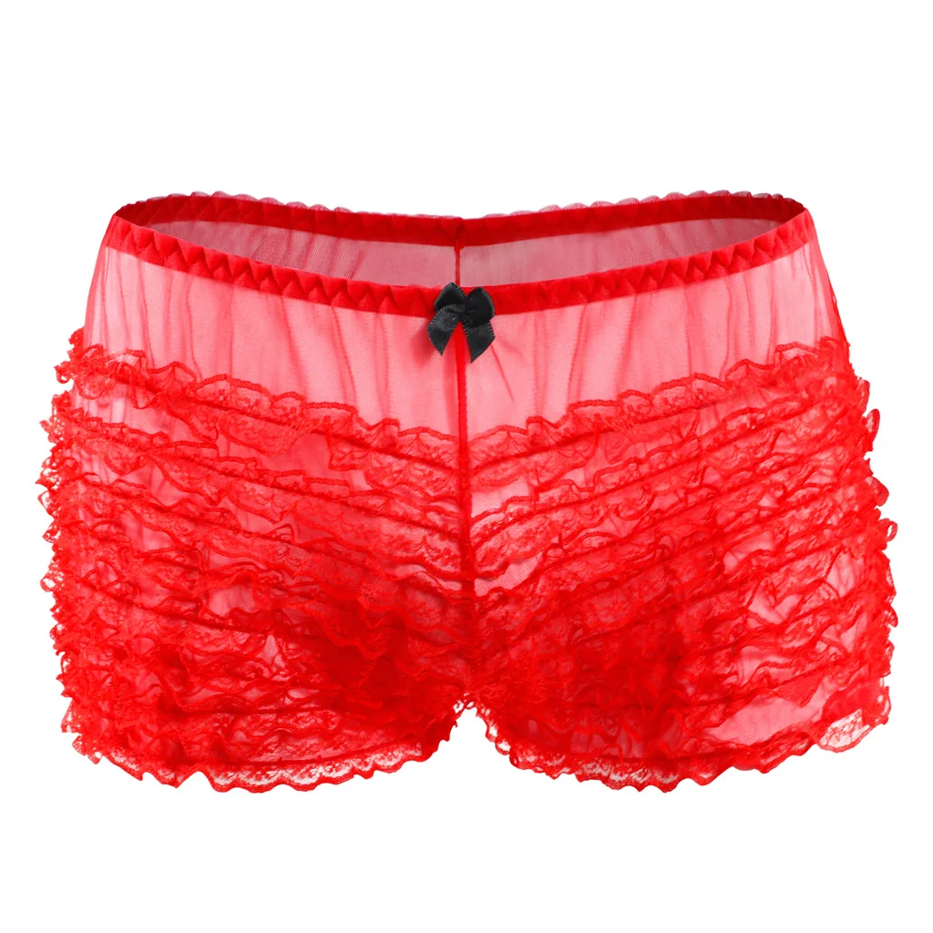 Women's Funny Boxer Short Skirt Mesh Transparent Cake Skirt Night Club Performance Steel Pipe Dance Skirts Fashion Girls Bottoms