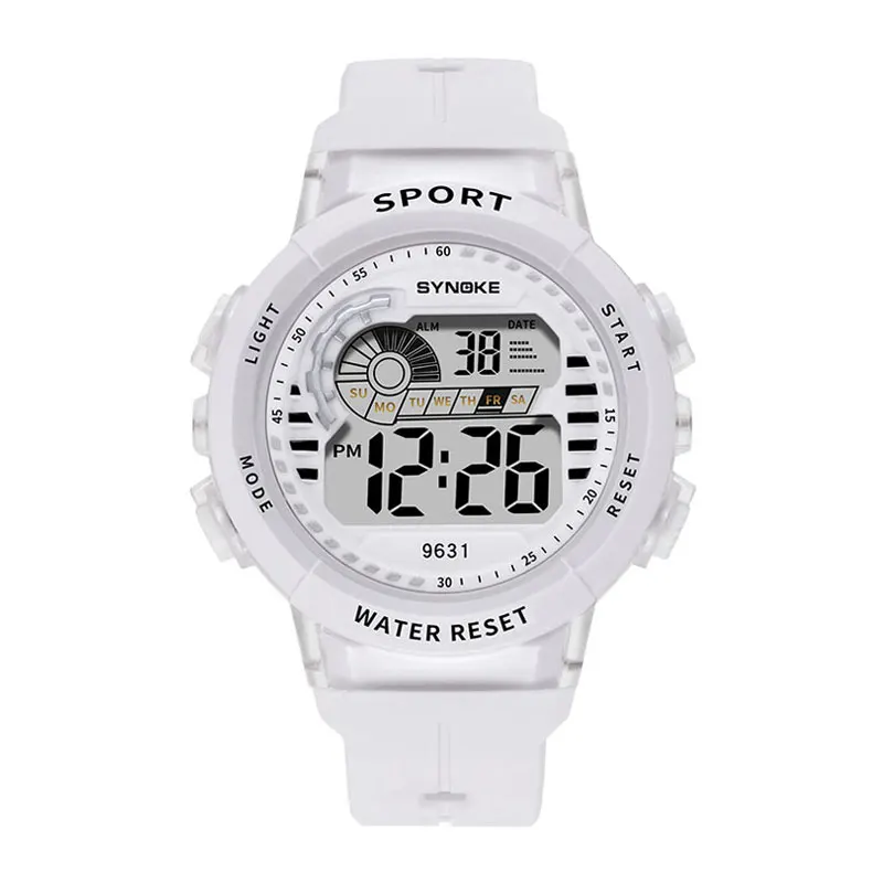 Montre numérique étanche pour enfants, montre électronique LED pour filles, montre-bracelet de sport pour enfants, horloge étanche, unisexe, nouveau, 50m