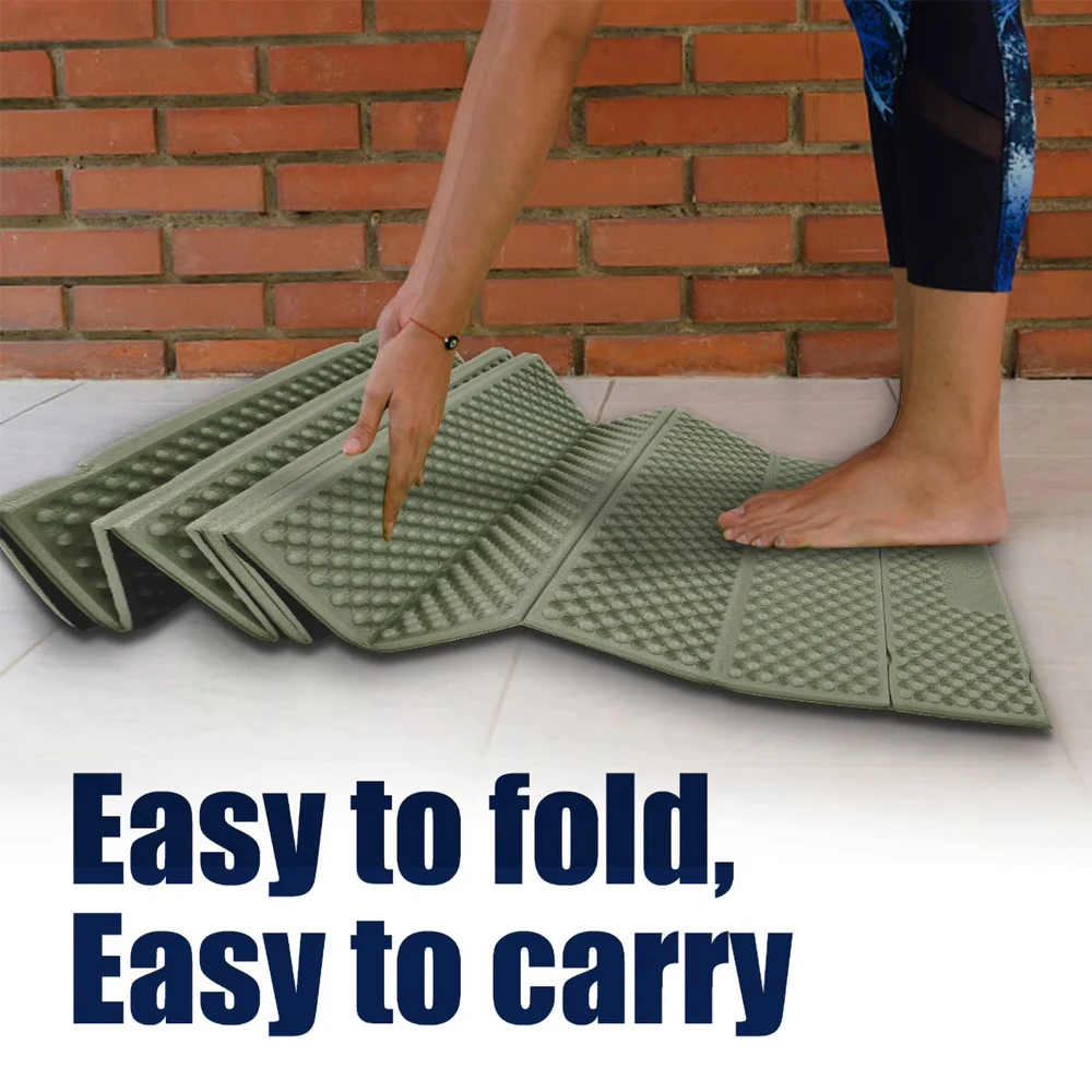 Foam Mat XPE Camping Sleeping Pad More Convenient Than Air Mat Portable Sleeping Pad Water Proof Cushion Moisture Proof Blanket