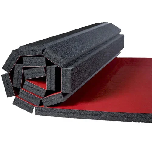 Customized LOGO Custom Comprehensive PVC Bjj Flexible Jiu Jitsu Mat Foam Judo Roll Out Mma Wrestling Mats for Sale