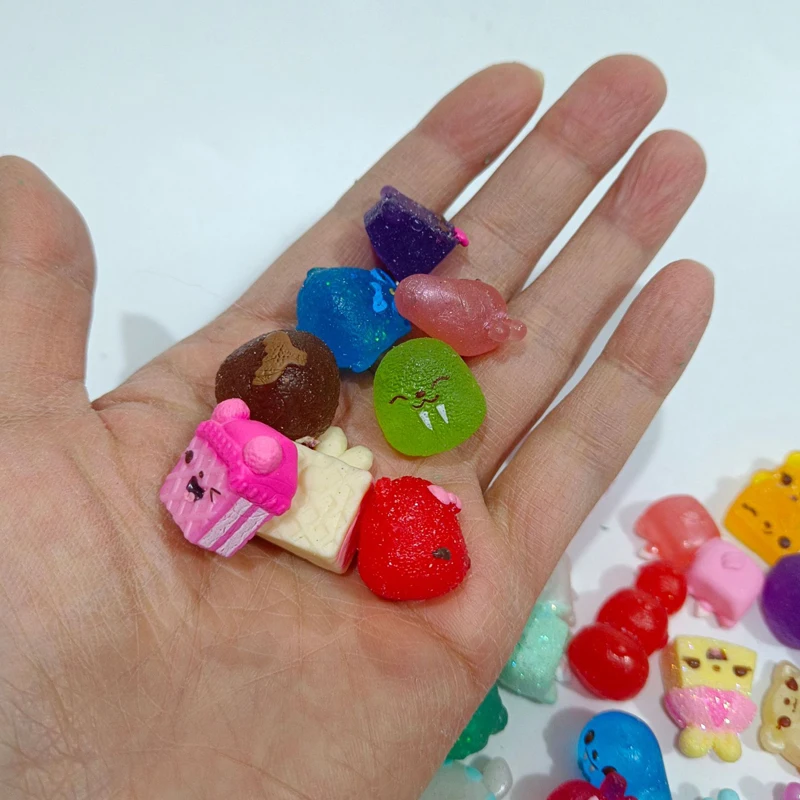 Anime 3D Rare Shop Game Market Gadget Figuren Kawaii Niedliche Regenbogenfarben Süßigkeiten-Lebensmittelmodell Sammlerstück Spielzeug Geschenk für Fans – Detail 2
