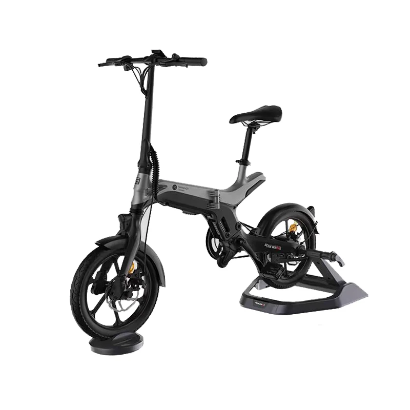 

INVANTI D1 Disc Brake Electric City Bike 36V 16 Inch Folding Electric Bicycle Fat Tire City Ebike