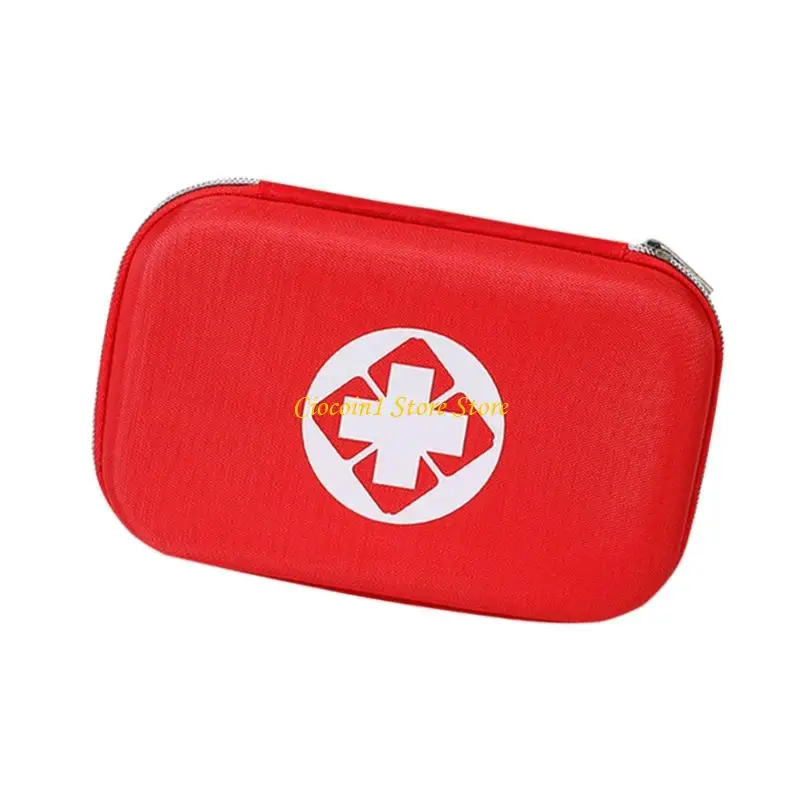 A3PC Water Resistant First Aid Organizers With Anti Crush Structure Clear Compartments For Home Travel Emergency Preparedness