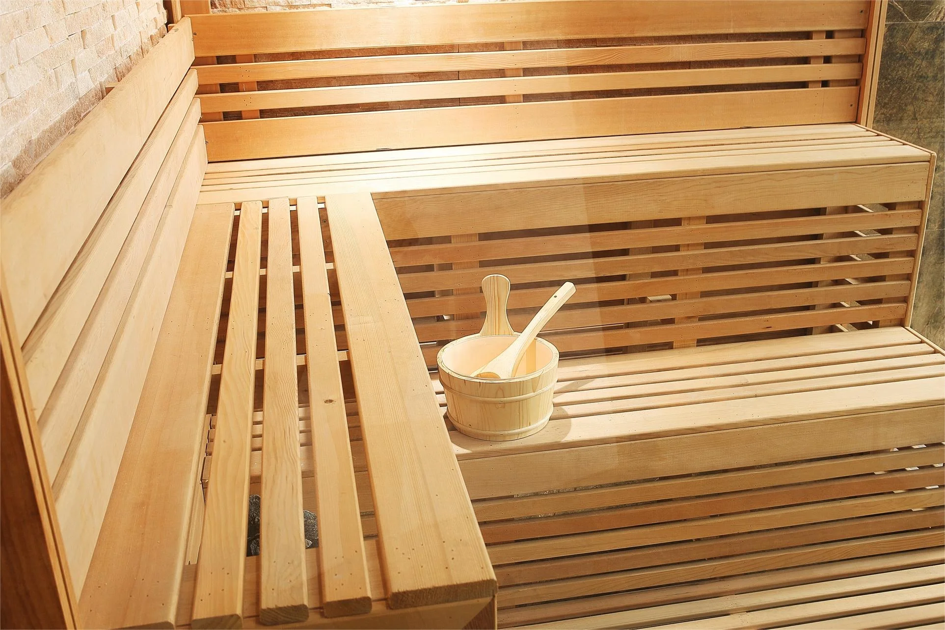 FOODLINE Sauna Commercial Grade Sauna Room For Fitness Center Gym Sweat Therapy Wooden Sauna Cabin