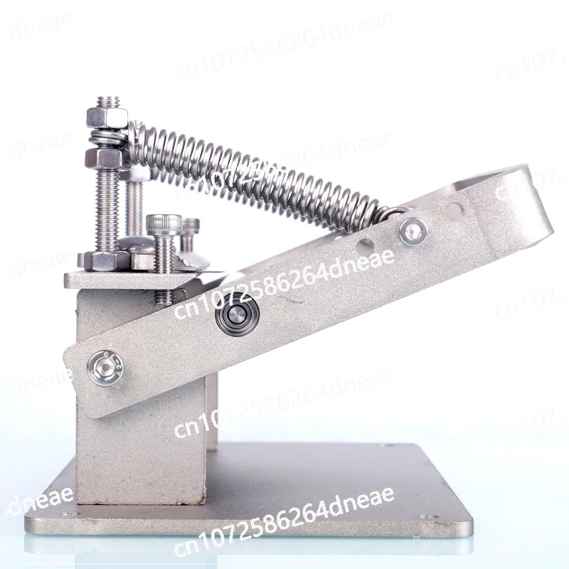 100MM*18MM Stainless Steel Craft Leather Splitter Machine DIY Manual Cutting Peeler Strip Belt Leather Skiving Tool (10 Blade)
