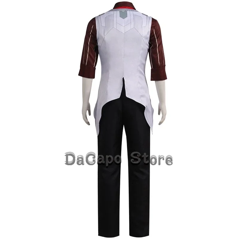 QQ8 فيكتور غامض تأثيري حلي أنيمي LOL قميص سترة السراويل شعر مستعار فيكتور ملابس رجالي دعوى هالوين كرنفال حفلة تمويه 5Lk¥