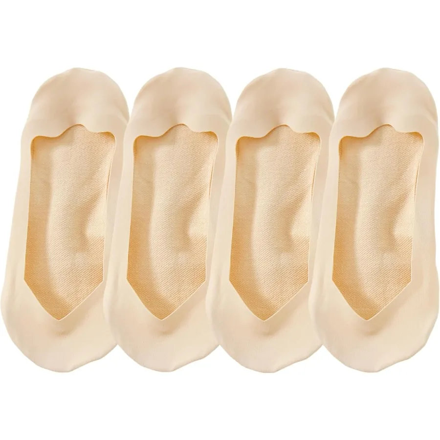 

Lomitract Thin Ultra Low Socks for Women Size 512 with Ice Silk Surface for Cool Comfort and Cotton Inner Layer for Soft Absorp